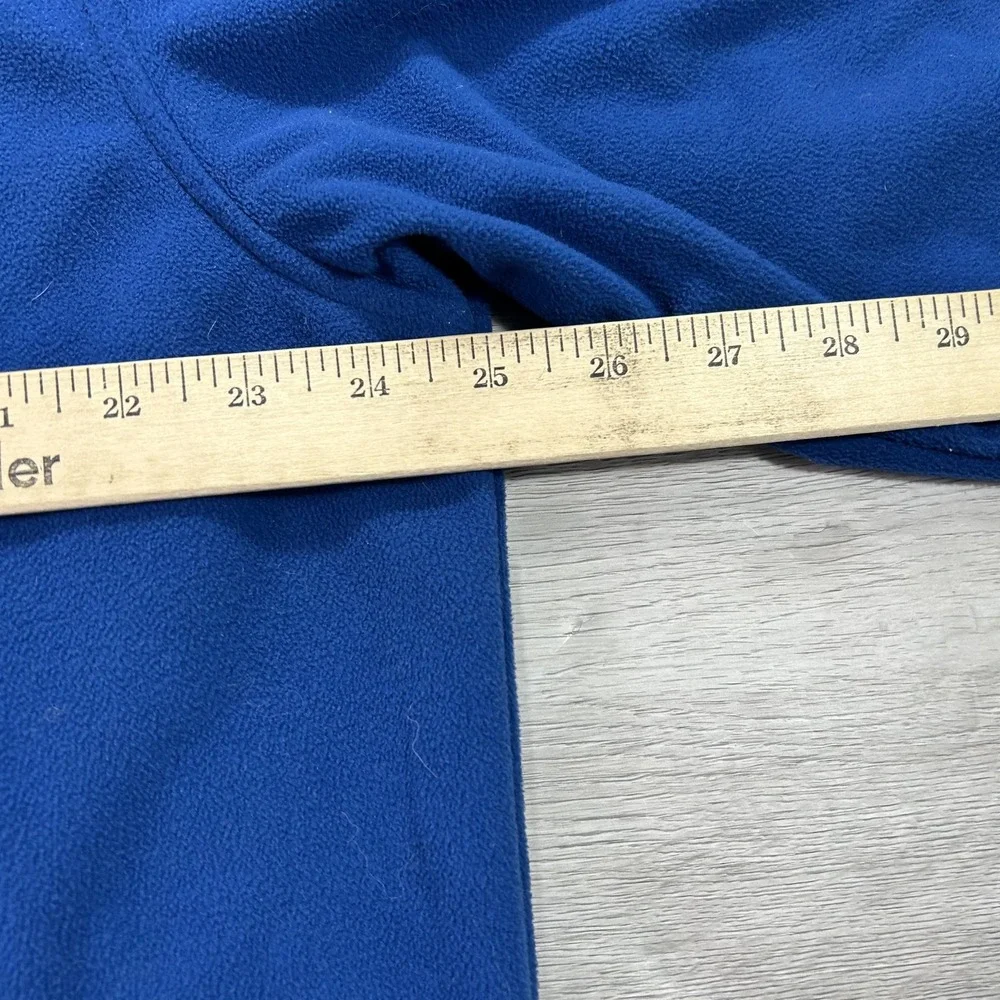 The North Face Jacket Mens XL Blue Fleece Full Zip‎ Lined Pockets Outdoor Warm